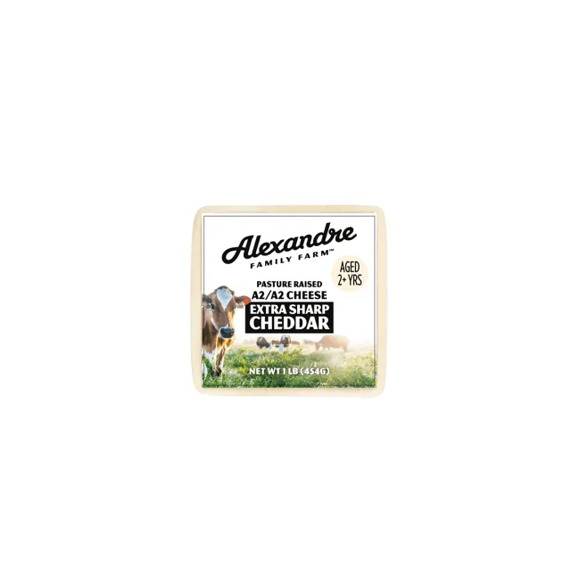 Alexandre Family Farm A2/A2 Aged Extra Sharp Cheddar