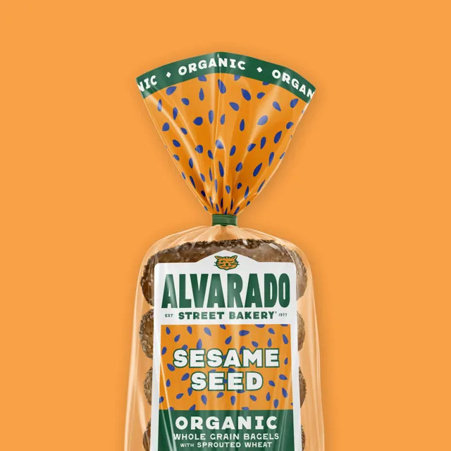 Alvarado Street Bakery Sesame Bagels