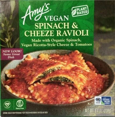 Amy's Vegan Spinach & Cheeze Ravioli