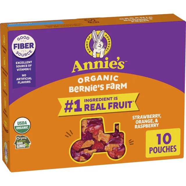 Annie's Organic Bernie’s Farm Fruit Snacks