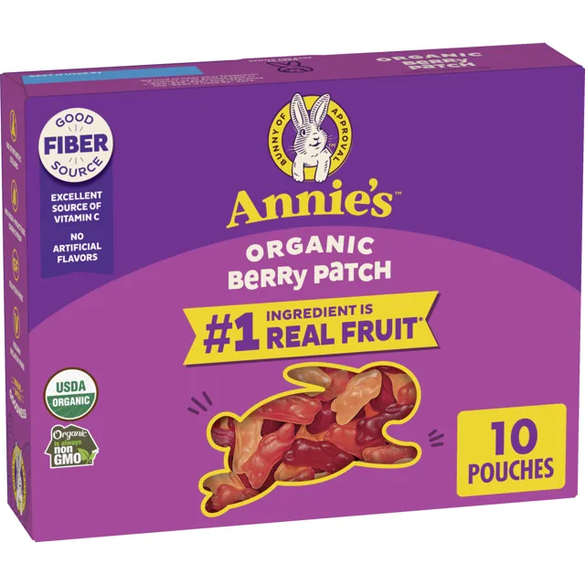 Annie's Organic Berry Patch Bunny Fruit Snacks