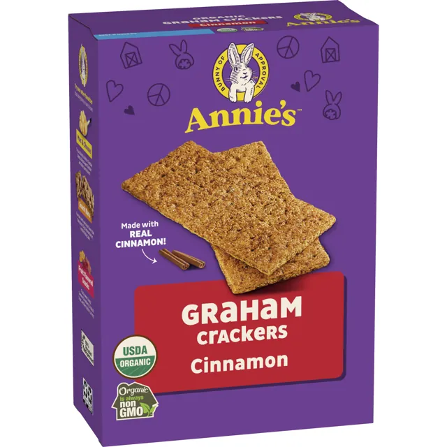 Annie's Organic Cinnamon Graham Crackers