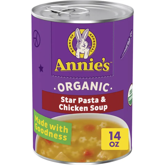 Annie's Organic Star Pasta & Chicken Soup