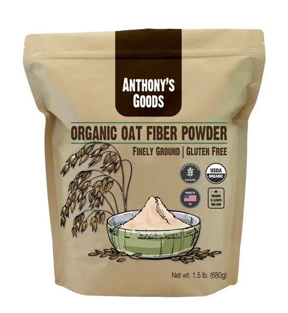 Anthony's Goods Organic Oat Fiber