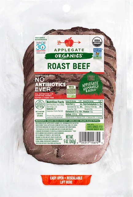 Applegate Organics Roast Beef