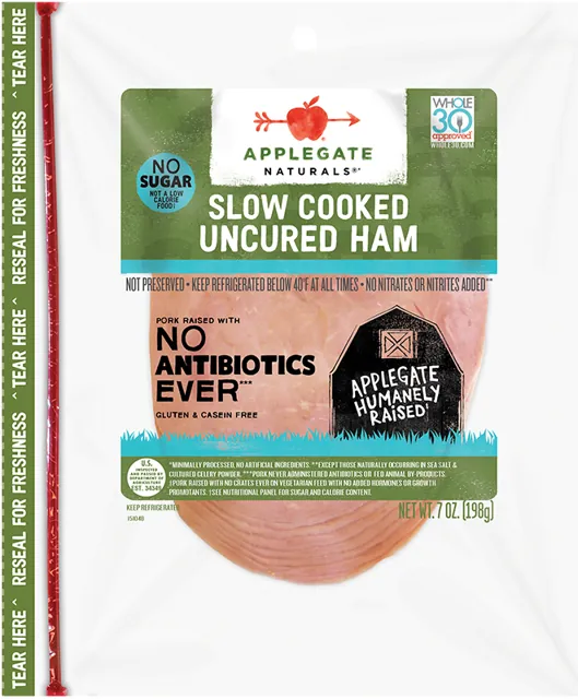 Applegate Naturals Slow Cooked Ham