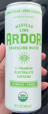 Ardor Energy Mexican Lime Sparkling Water