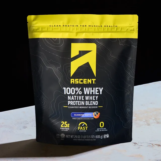 Ascent Blueberry Muffin Protein Powder