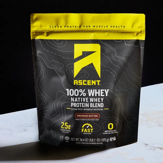 Ascent Brownie Batter Protein Powder