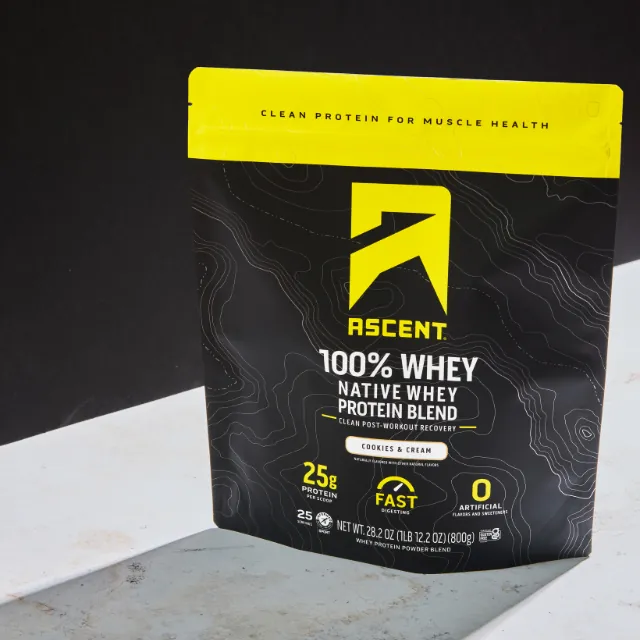 Ascent Cookies & Cream Protein Powder