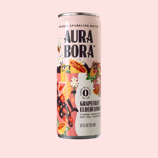 Aura Bora Grapefruit Elderflower