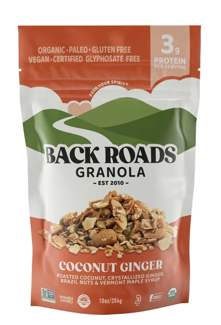 Back Roads Coconut Ginger Granola