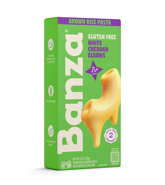 Banza Brown Rice White Cheddar Elbows