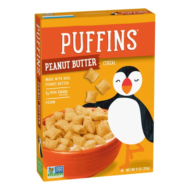 Barbara's Puffins Puffins Peanut Butter Cereal