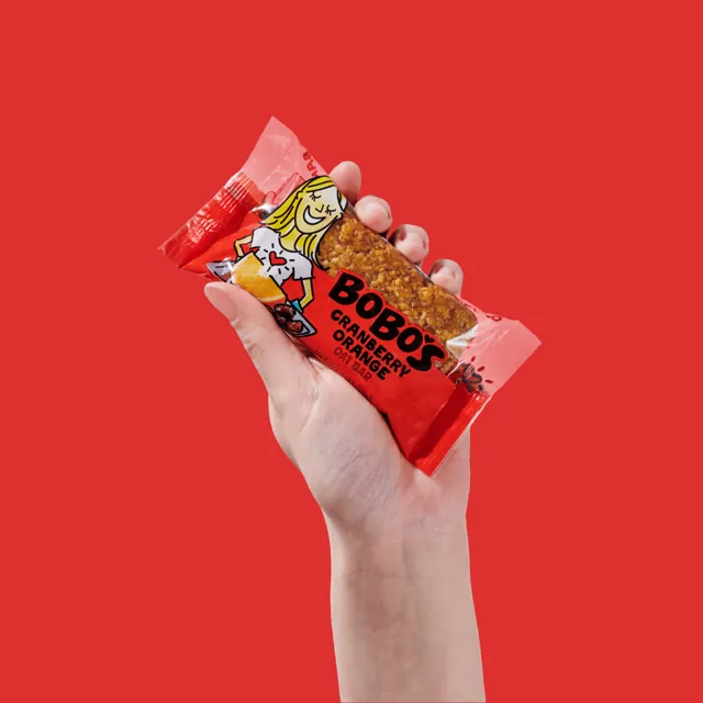 Bobo's Cranberry Orange Oatmeal Bar