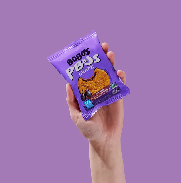 Bobo's Grape PB&J Oat Snacks