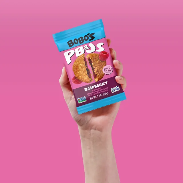 Bobo's Raspberry PB&J Oat Snacks