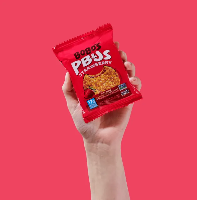 Bobo's Strawberry PB&J Oat Snacks