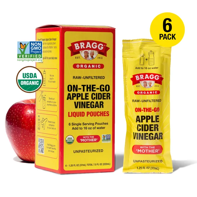 Bragg On-the-Go Organic Apple Cider Vinegar Pouches