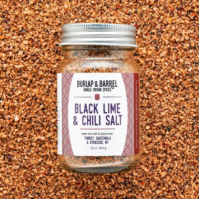 Burlap & Barrel Black Lime & Chili Salt