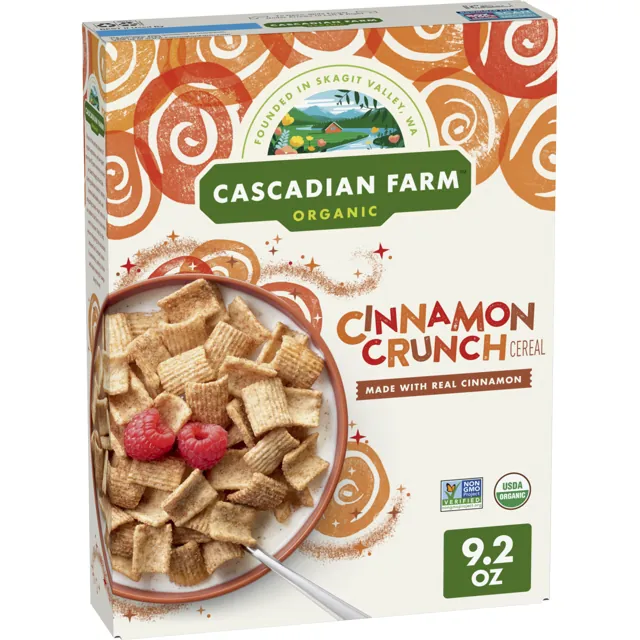 Cascadian Farm Cinnamon Crunch Cereal