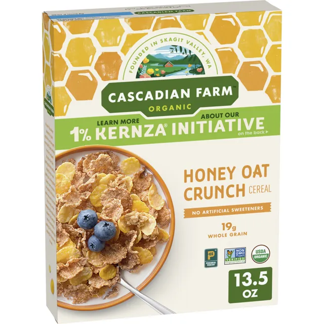 Cascadian Farm Honey Oat Crunch Cereal