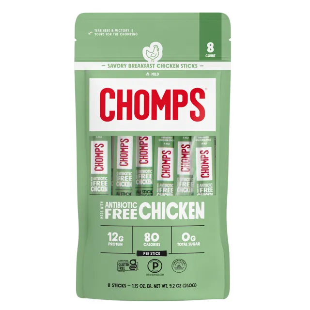 Chomps Savory Breakfast Chicken Pouch