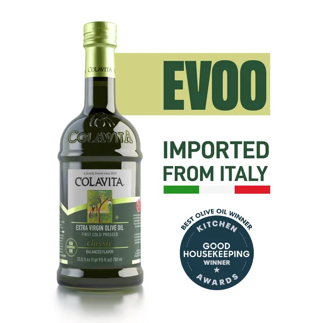 Colavita Classic Extra Virgin Olive Oil, 25.5 Fluid Ounce