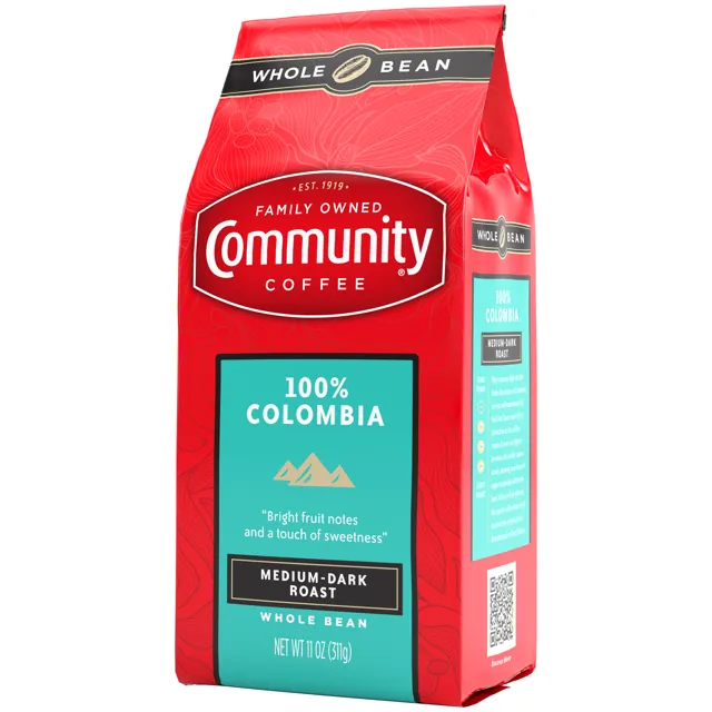 Community 100% Colombia Whole Bean Coffee