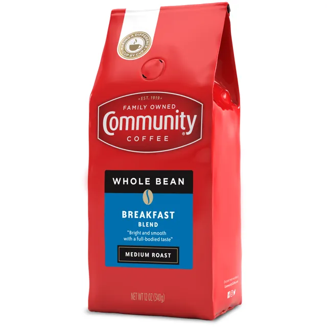 Community Breakfast Blend Whole Bean Coffee