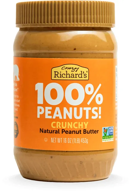 Crazy Richard's Crunchy Peanut Butter