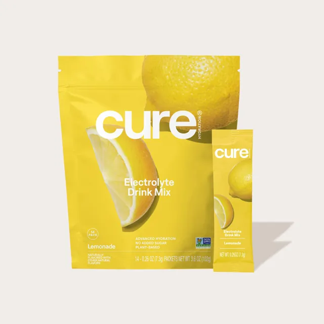 Cure Hydrating Electrolyte Mix Lemonade