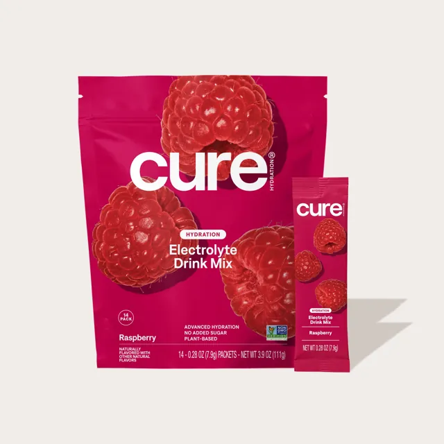 Cure Hydrating Electrolyte Mix Raspberry