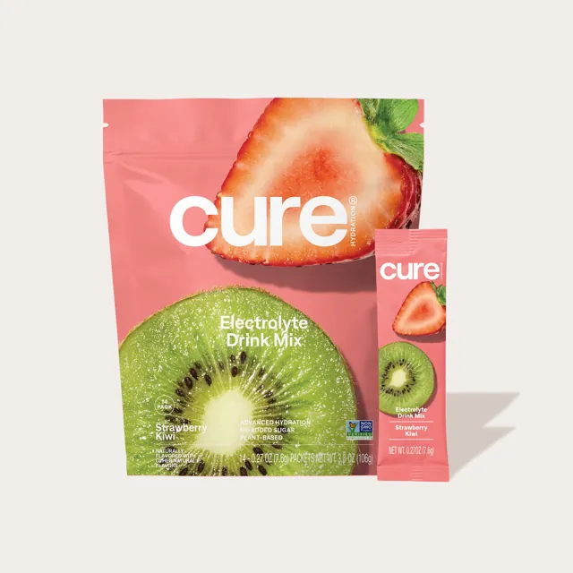 Cure Hydrating Electrolyte Mix Strawberry Kiwi