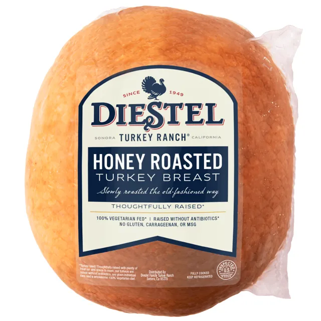 Diestel Family Ranch Honey Roasted Traditional Deli Turkey Breast
