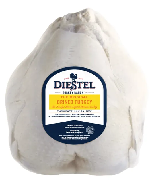 Diestel Family Ranch Original Brined Whole Turkey