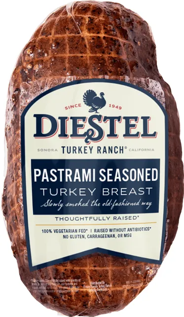 Diestel Family Ranch Pastrami Seasoned Deli Turkey