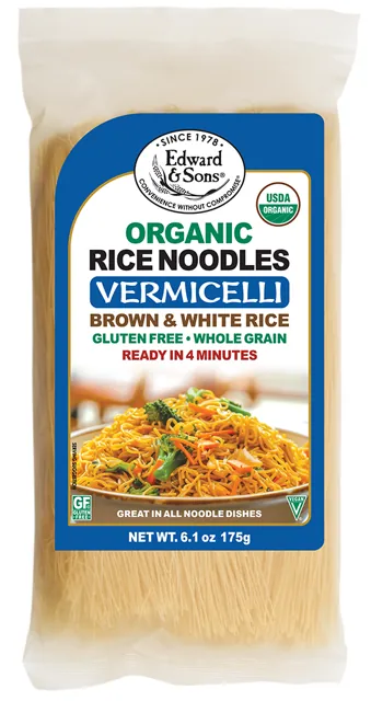 Edward & Sons Organic Rice Noodles Vermicelli
