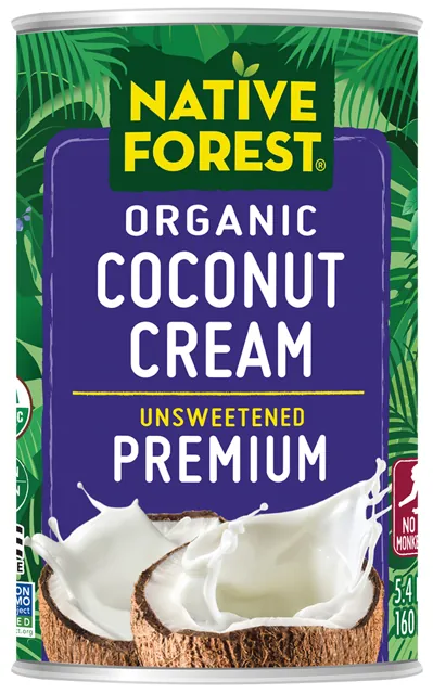 Edward & Sons Native Forest Organic Unsweetened Premium Coconut Cream