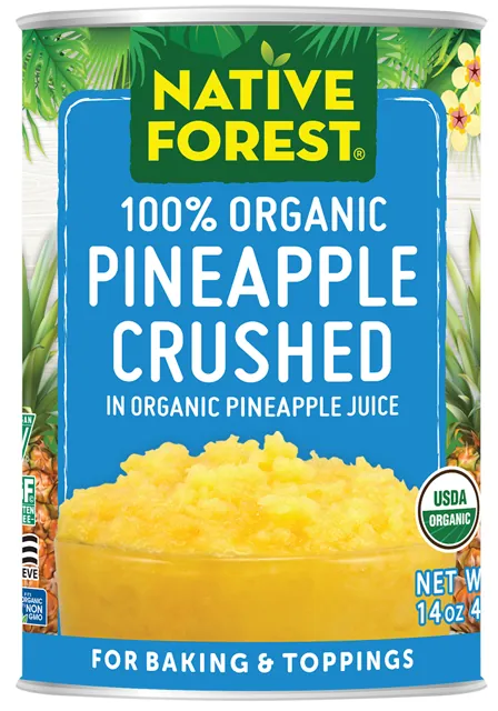 Edward & Sons Native Forest Organic Crushed Pineapple