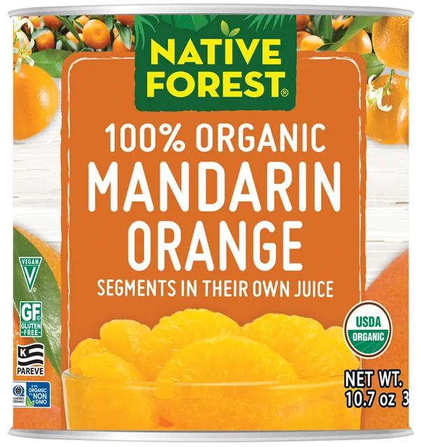 Edward & Sons Native Forest Organic Mandarin Oranges
