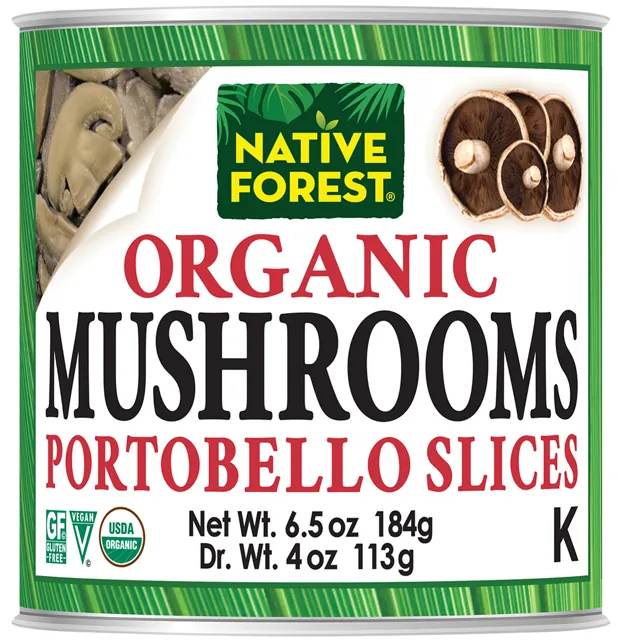 Edward & Sons Native Forest Organic Sliced Portobello Mushrooms