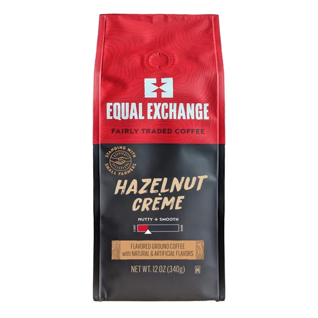 Equal Exchange Hazelnut Creme Coffee, Drip Grind