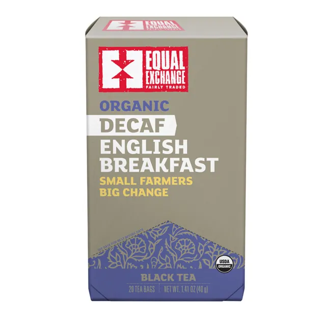 Equal Exchange Organic Decaf English Breakfast Tea