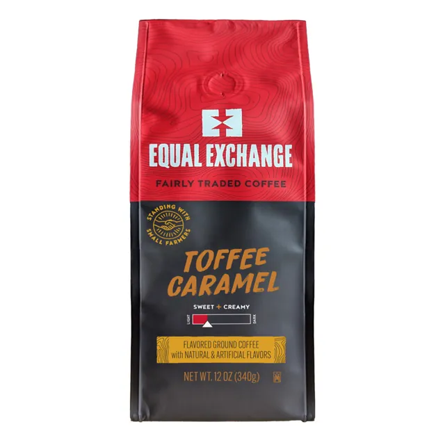 Equal Exchange Toffee Caramel Coffee, Drip Grind