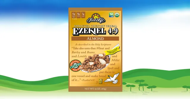 Ezekiel 4:9 Almond Sprouted Whole Grain Cereal