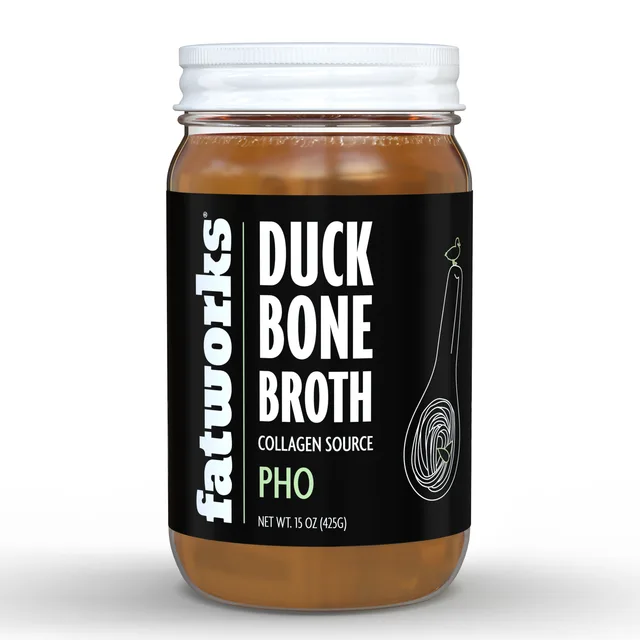 Fatworks Cage-Free Duck Bone Broth – Pho Flavor