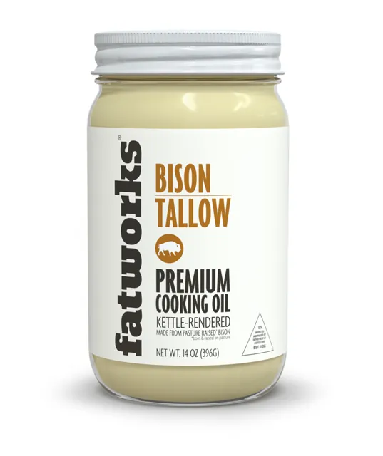 Fatworks Pasture-Raised Bison Tallow A.k.a. Thunderfat