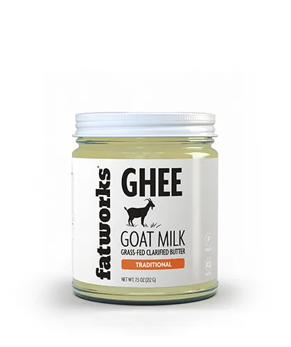 Fatworks Grass-Fed Goat Milk Ghee