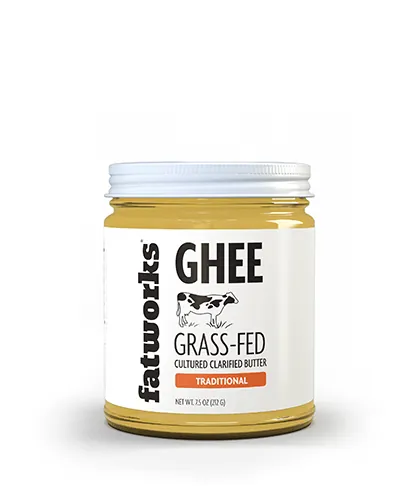 Fatworks Cultured Ghee from Organic Butter